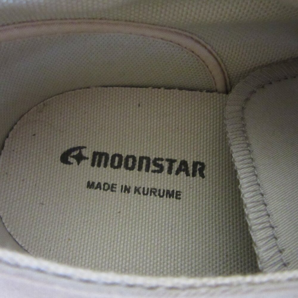 MOONSTAR Japanese Made Men's Canvas Low Top 11 NIB Gray Sneakers - Picture 5 of 7